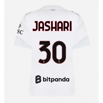 AC Milan Ardon Jashari #30 Maglia Gara Trasferta Repliche 2026-27 Donna Maniche Corte